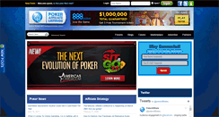 Desktop Screenshot of pokeraffiliatelistings.com